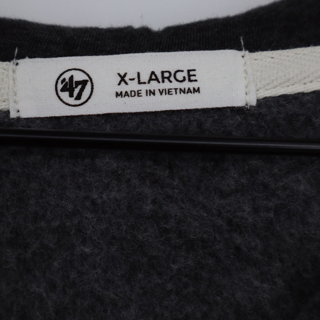 47 Brand New York Yankees World Series Hoodie Black Mens XL MLB Sweatshirt 9928