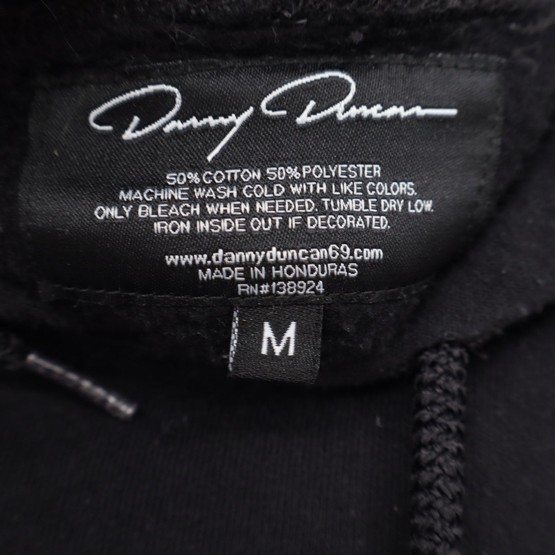 Danny Duncan Virginity Rocks Hoodie Black Blue Icy Drip Graphic Sweatshirt M