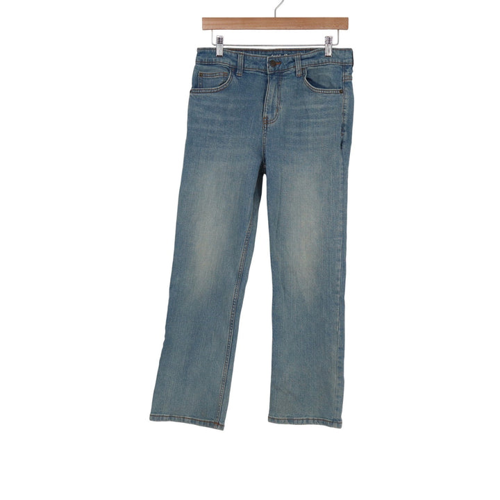 Cat & Jack Girls Medium Wash Bootcut Stretch Denim Jeans Size 14