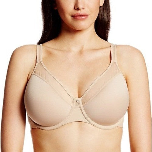 Bali One Smooth U Ultra Light Bra Womens 36C Blush Underwire Adjustable Strap