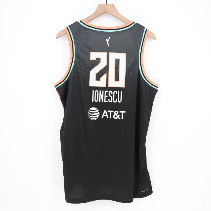 Nike New York Liberty Sabrina Ionescu 20 Explorer Edition Jersey Black Large