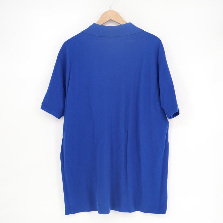 Lacoste Polo Shirt Mens 3XL Blue Cotton Classic Fit Short Sleeve Golf Tennis