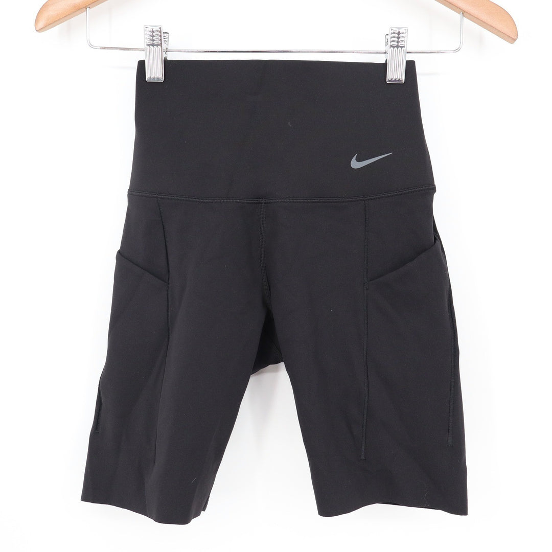 Nike Universal Dri-FIT Women's Black High Rise 8 Inch Biker Shorts XS