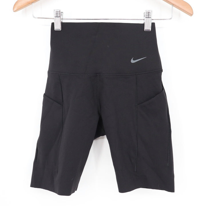 Nike Universal Dri-FIT Women's Black High Rise 8 Inch Biker Shorts XS