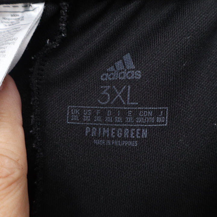 Adidas Mens 3XL Tiro Primegreen Aeroready Track Pants Black White Stripes