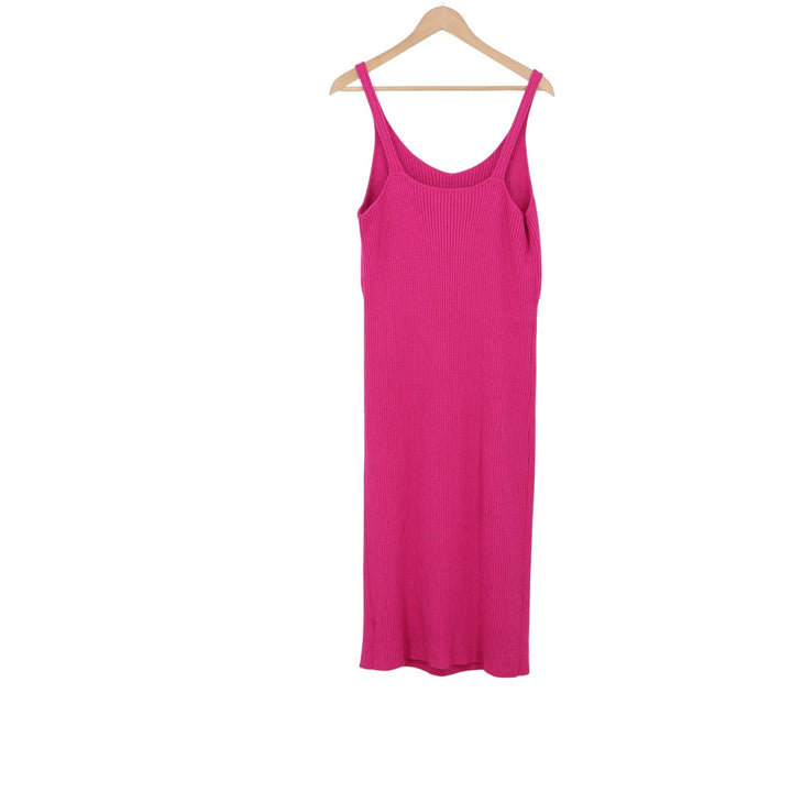 Sofia Jeans Sweater Dress Set Womens XXL 2-Piece Cardigan Pink Ribbed Excellent