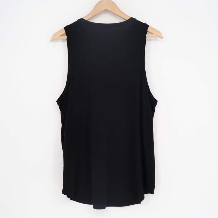 BP. Tank Top Women Large Black Stretch Scoop Neck Wide Strap Pullover Activewear