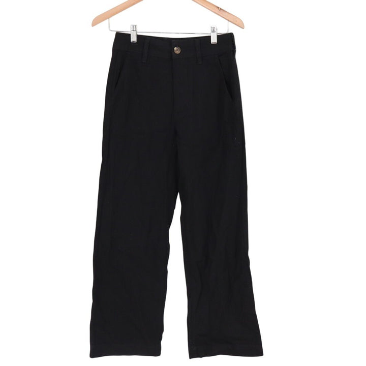 American Giant Women's Wide Leg Pants Cotton Size 2 Made In USA