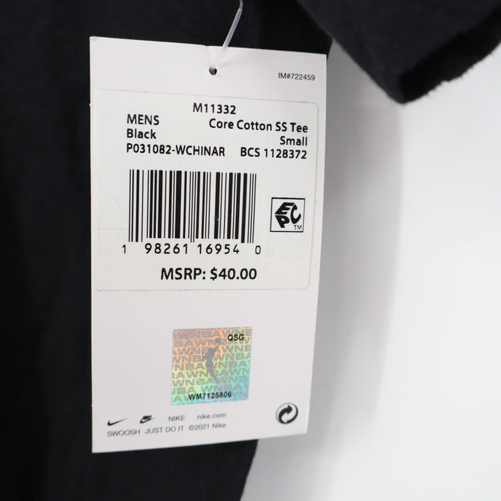 Nike Chicago Sky Angel Reese 5 Explorer Edition Black Cotton T-Shirt Mens Small