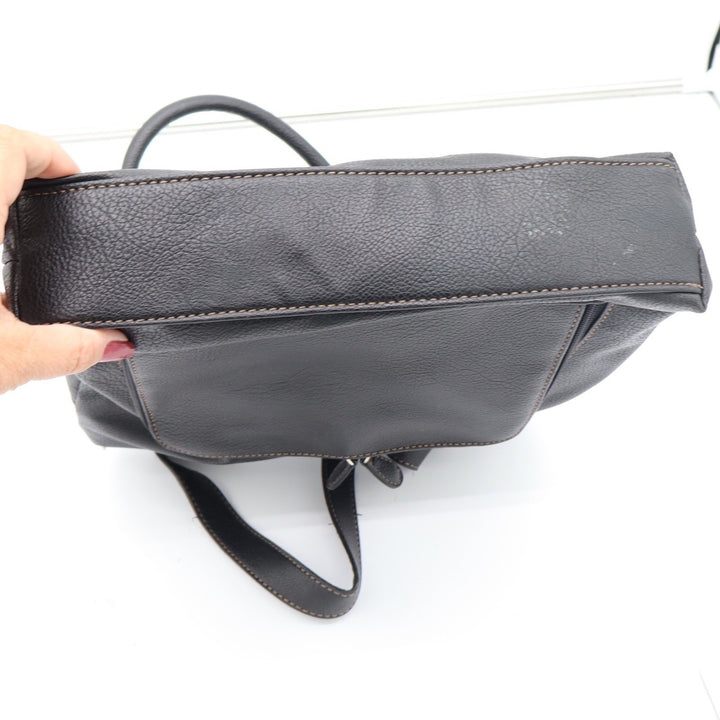 Relic Handbag Women's OS Crossbody Satchel Black Faux Leather Multi-Pocket
