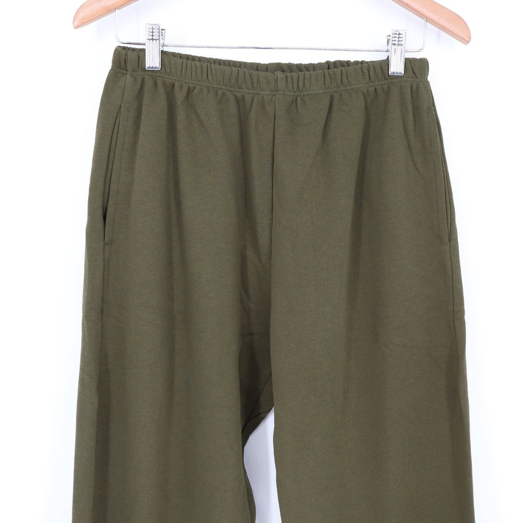 Naked Wardrobe Olive Green Straight Leg Sweatpants Medium