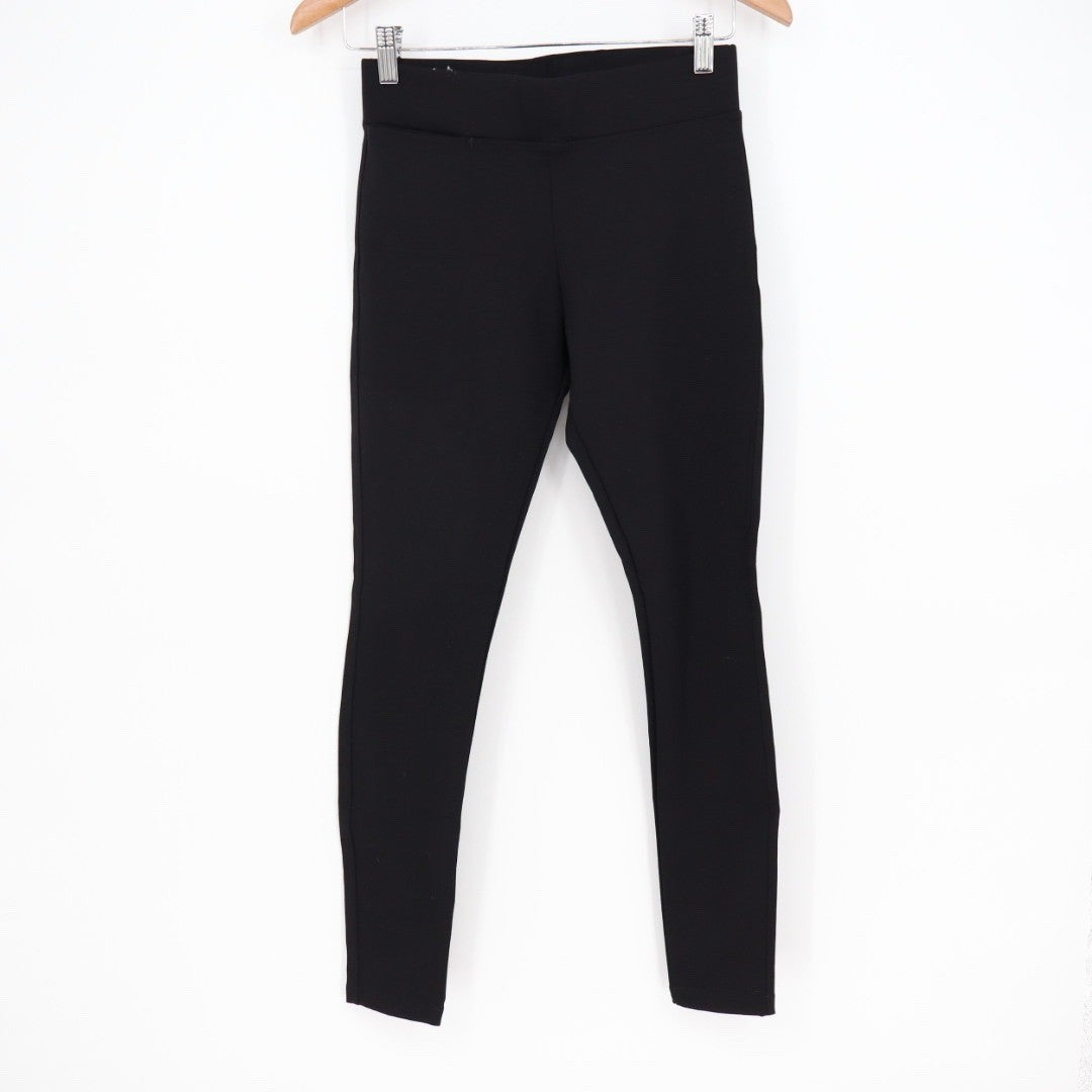 American Giant Ponte Slim Pant Super Black Size 2 Made in USA
