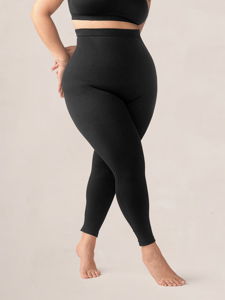 Shapermint Essentials High Waisted Shaping Ankle Leggings Women XL Black Stretch