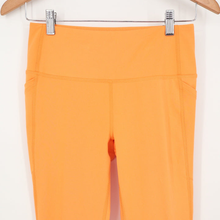 DSG Womens Momentum 7/8 Legging Vintage Orange High Rise Pocket Small