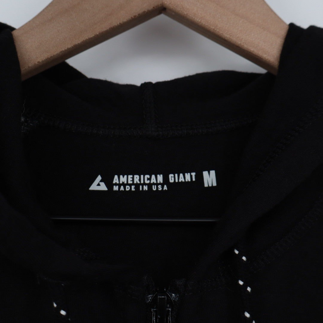 American Giant Men's Colorblock Lightweight Full Zip Made In USA Size M