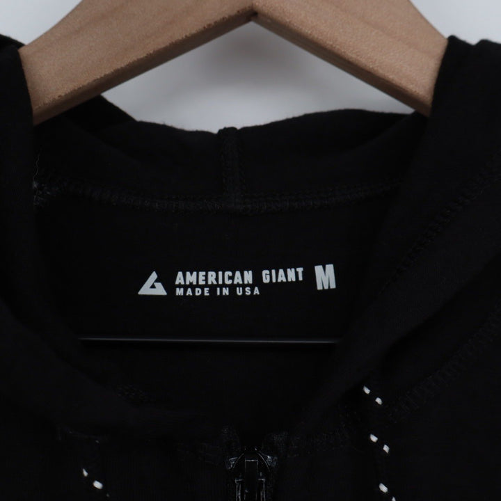 American Giant Men's Colorblock Lightweight Full Zip Made In USA Size M