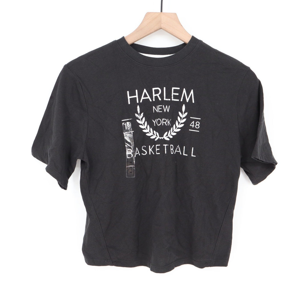 DSG Boys Harlem New York Basketball Graphic T-Shirt Black XS 6-7
