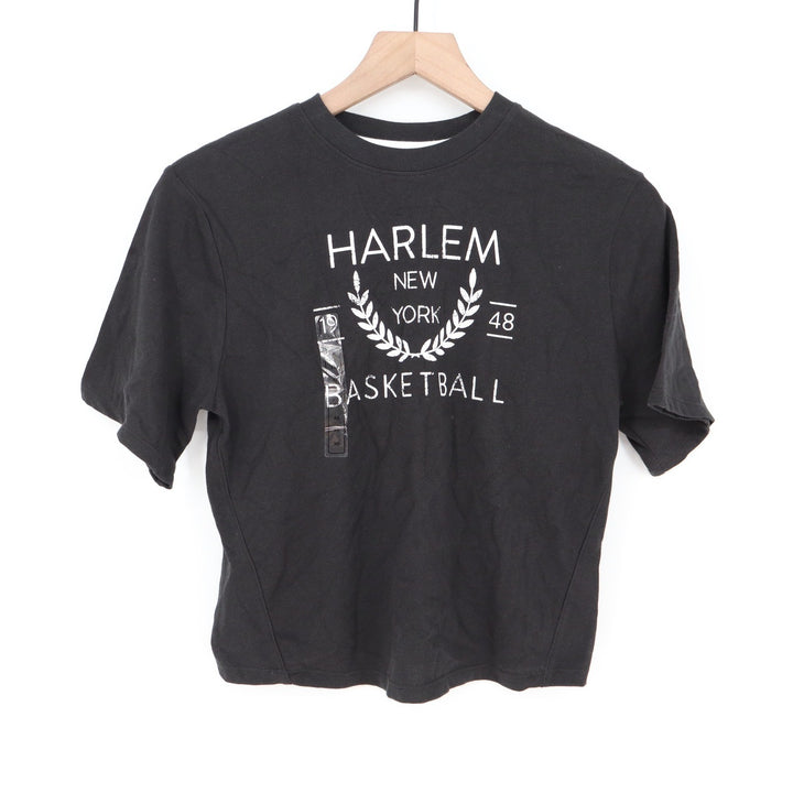 DSG Boys Harlem New York Basketball Graphic T-Shirt Black XS 6-7