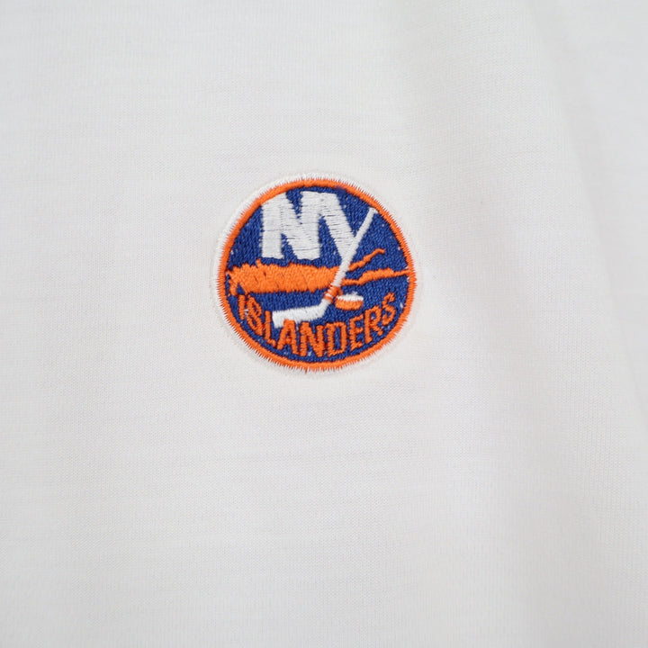 New York Islanders TravisMathew Polo Mens XL White NHL Hockey Other Brand Good