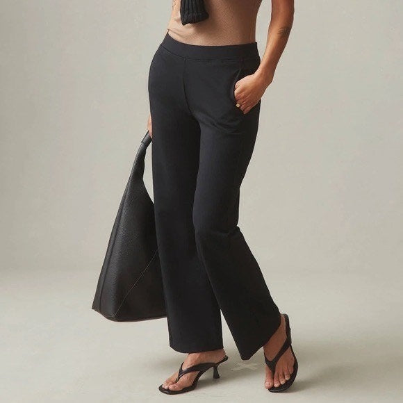 American Giant Pointe Straight Pants Women's 2XL Black Made in USA