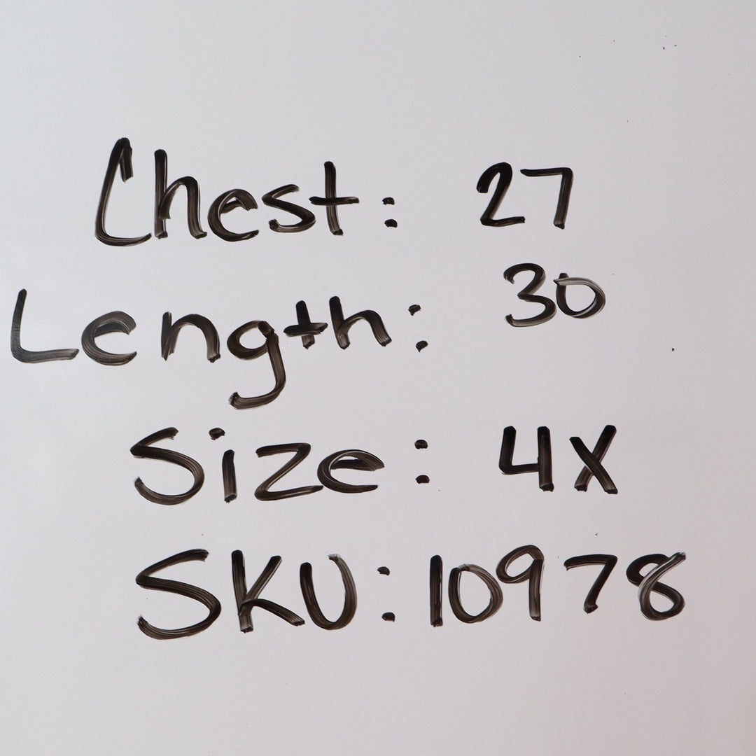 JMS Just My Size by Hanes Essentials Orange V-Neck T-Shirt Womens 4X