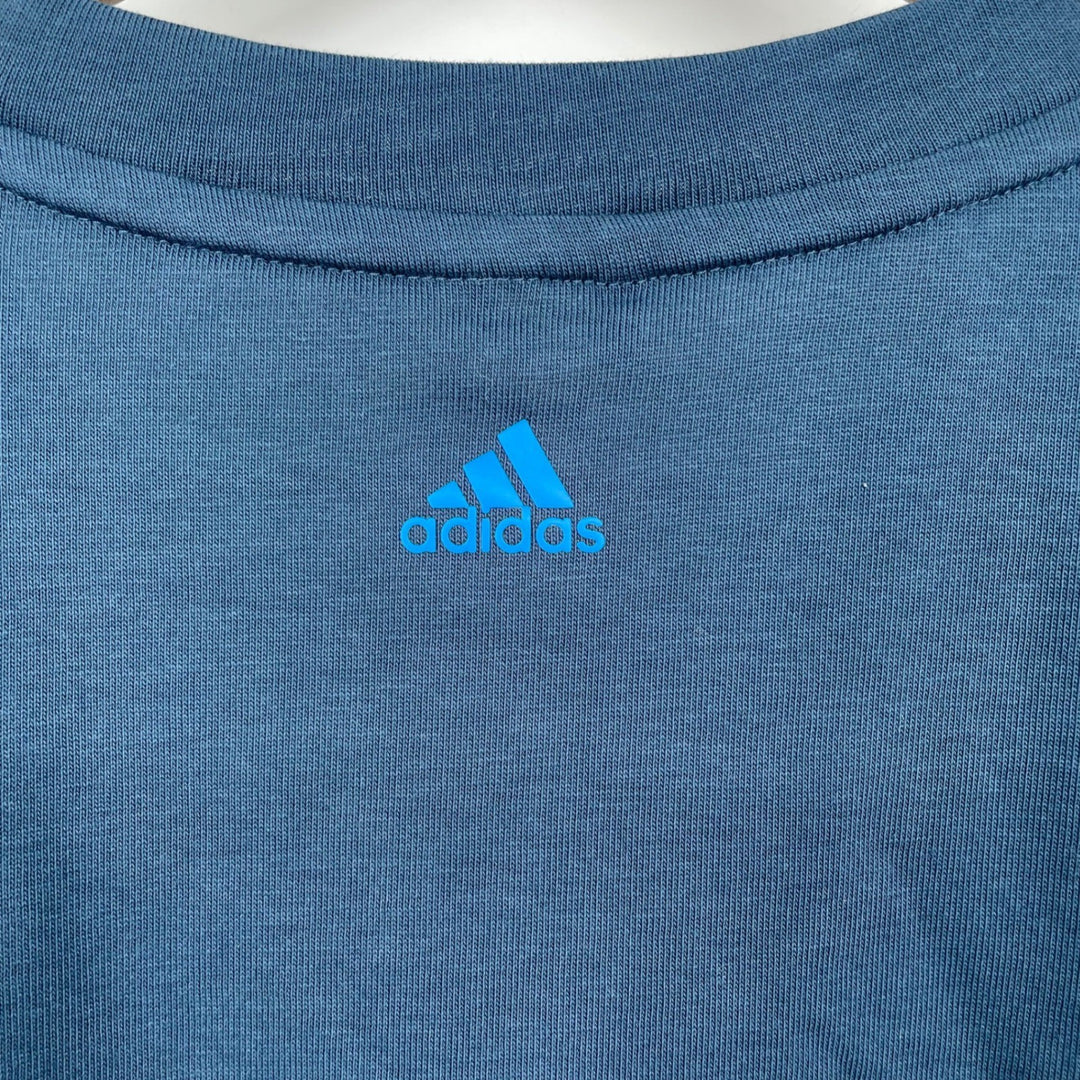 Adidas Womens Golf Graphic T-shirt Crew Navy L