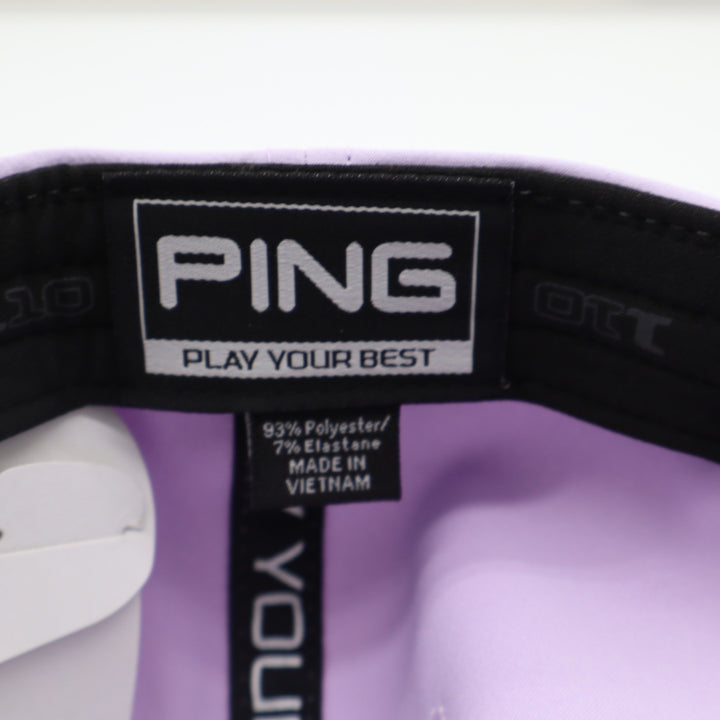 Ping Ladies Aero 110 Golf Cap Lavender Purple Adjustable Hat