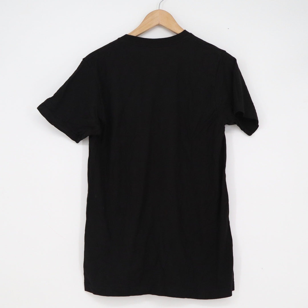 Looney Tunes Thats All Folks Black Graphic T-Shirt Mens Medium Bugs Bunny Taz