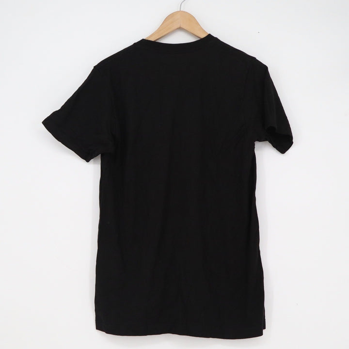Looney Tunes Thats All Folks Black Graphic T-Shirt Mens Medium Bugs Bunny Taz