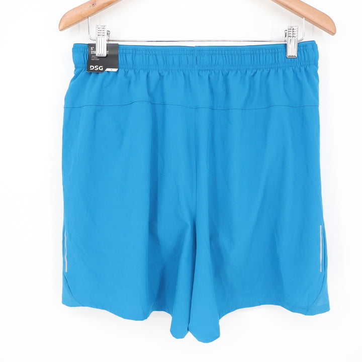 DSG Mens 5" Stride Short Blue Gleam Athletic Running Shorts M