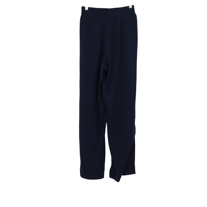 Ododos Navy Blue Wide Leg High Rise Elastic Waist Pull On Pants Womens Size XS