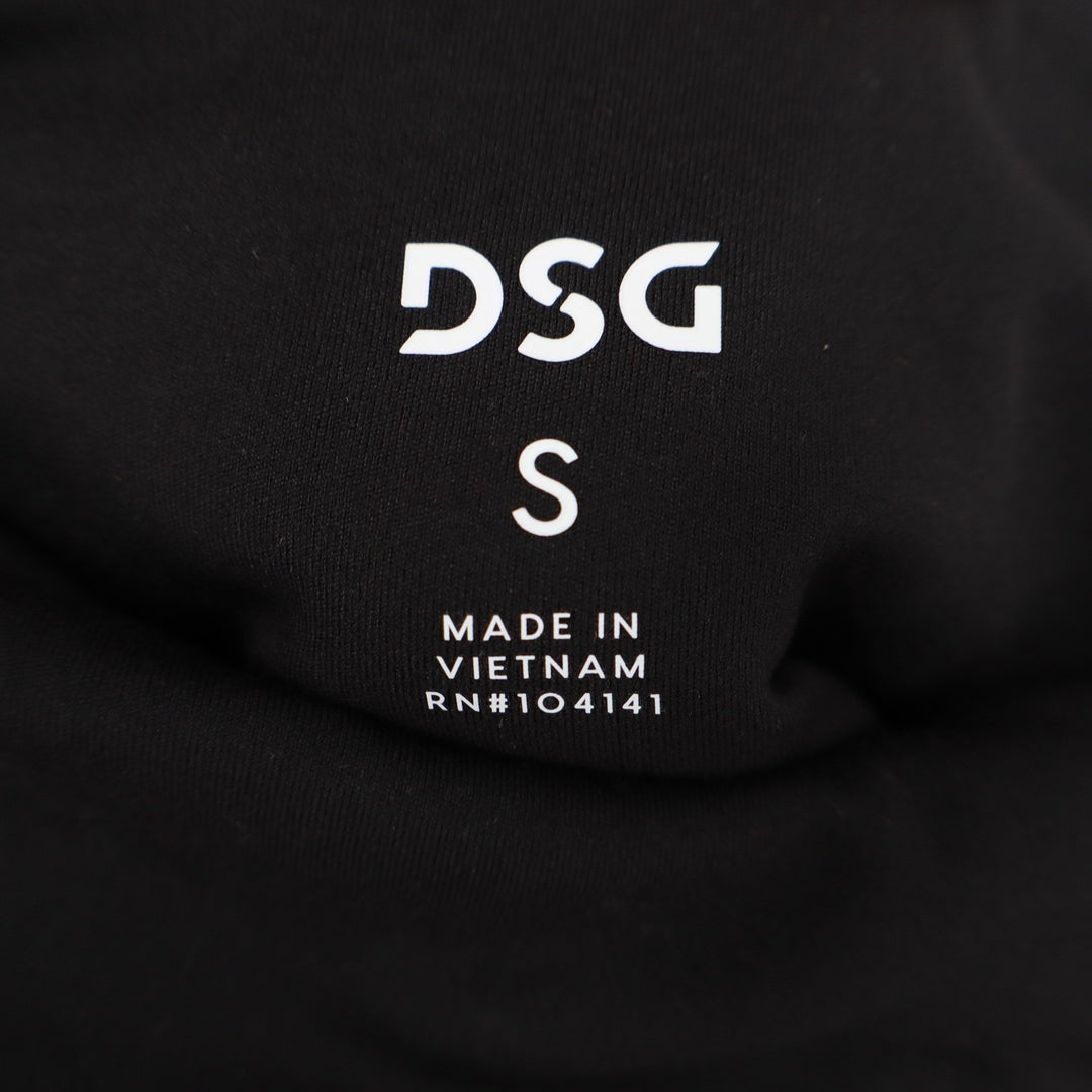 DSG Womens Momentum Capri Leggings Pure Black High Rise Size S