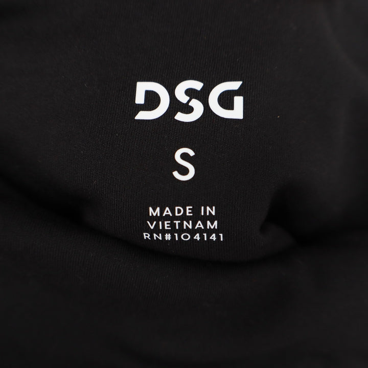 DSG Womens Momentum Capri Leggings Pure Black High Rise Size S
