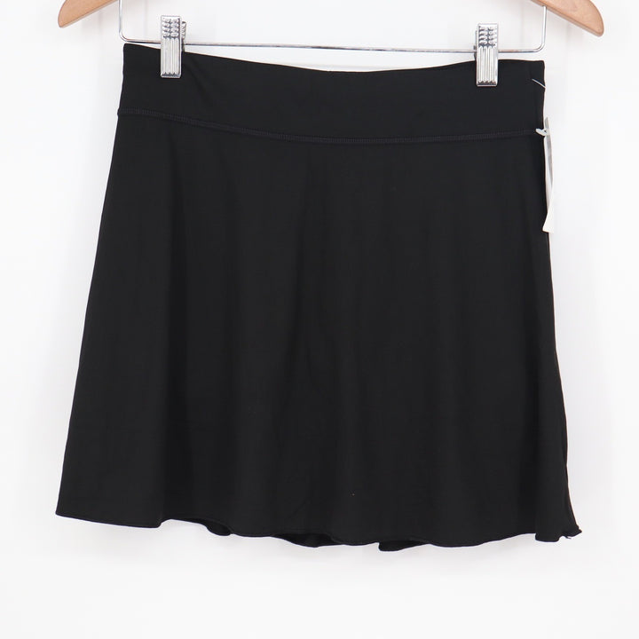 Sofibella 7007 15" Athletic Skort Black XS UPF 50 Moisture Wicking Tennis Golf