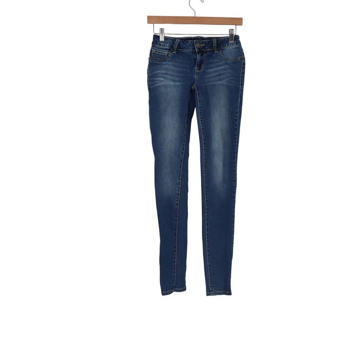 Maurices Dark Wash Skinny Jeans Blue Denim XS Regular
