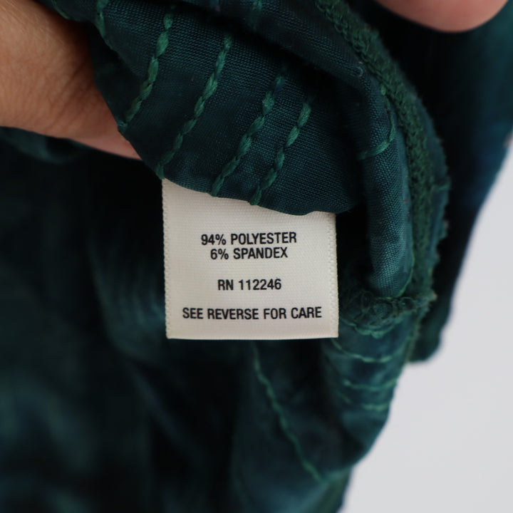 Sami & Jo Top Womens 2X Sharkbite Teal Tie Dye Sequin Grommet Tunic Excellent