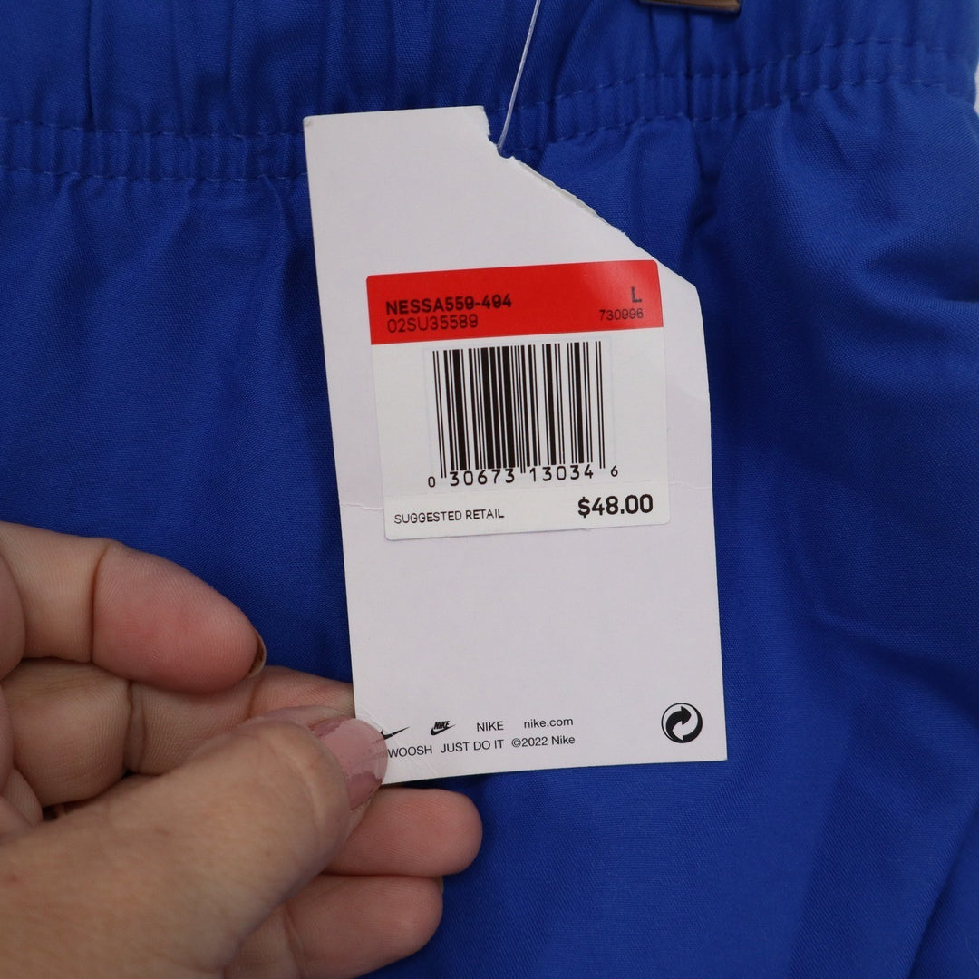 Nike Mens Swim Trunks 7" Volley Shorts Royal Blue Large NEW