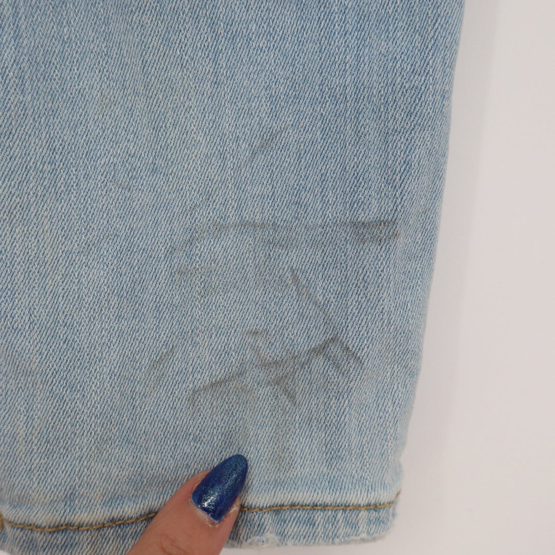Universal Thread Womens Size 8/29R Distressed High Rise Skinny Jeans Light Wash
