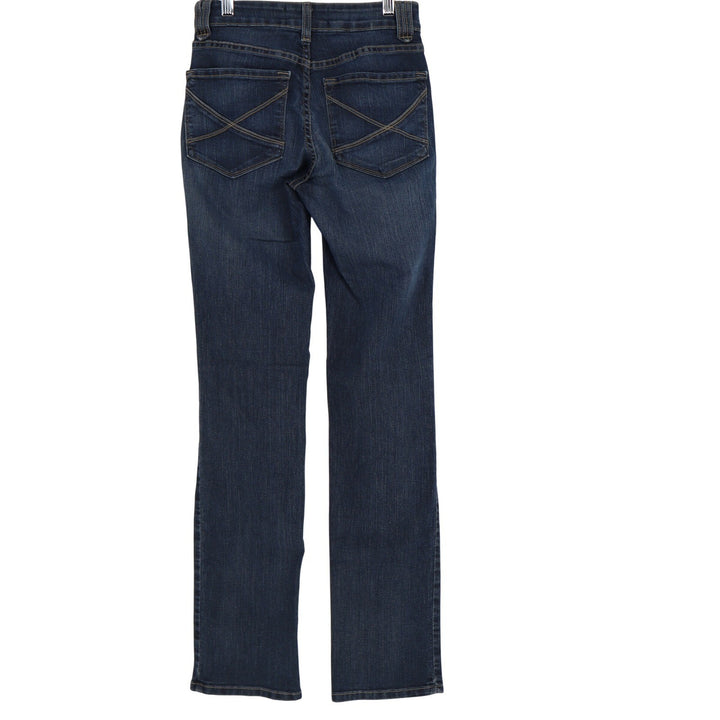 NYDJ Not Your Daughters Jeans Dark Wash Straight Leg Stretch Denim Size 0 USA