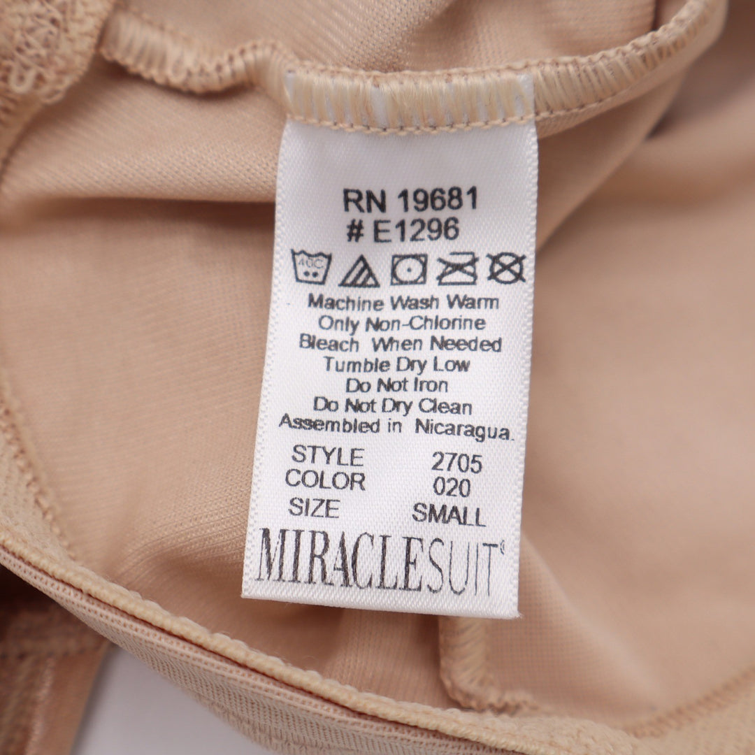 Miraclesuit Extra Firm Control Hi Waist Brief Shapewear Nude 2705 Small