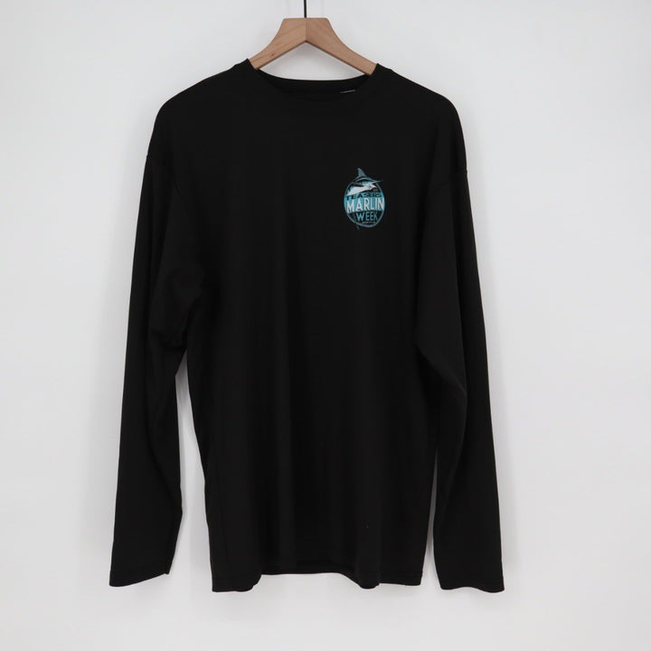 A4 Teasers Marlin Week 2015 Ocean City MD Long Sleeve T Shirt XL Black