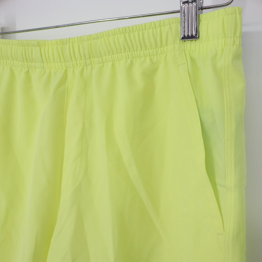 DSG Boys Agility Shorts Light Lime Neon Yellow Athletic Size L 14-16