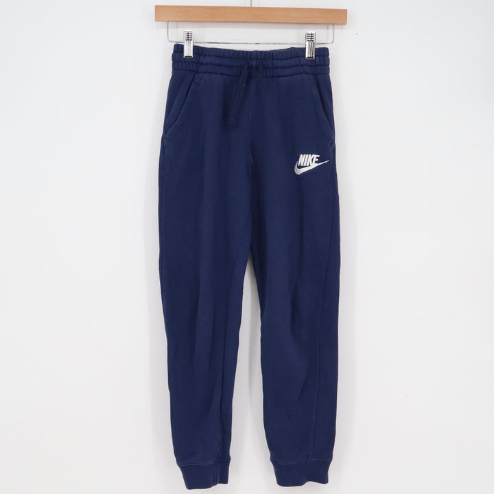 Nike Sportswear Club Fleece Joggers Navy Blue Boys Medium Sweatpants