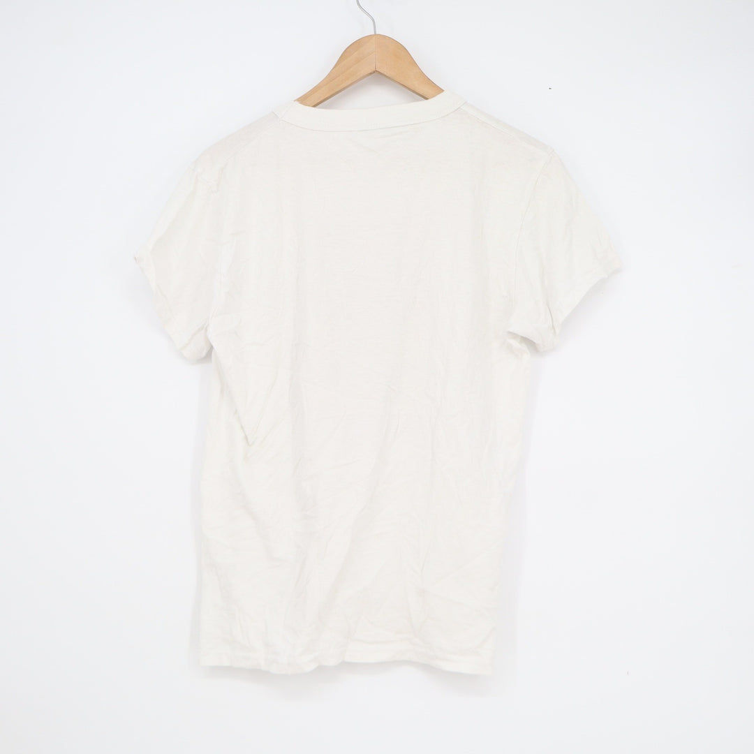 Doni Georgia Garlic Khinkali Graphic T-Shirt White Cotton Spain Size 60 Mens S