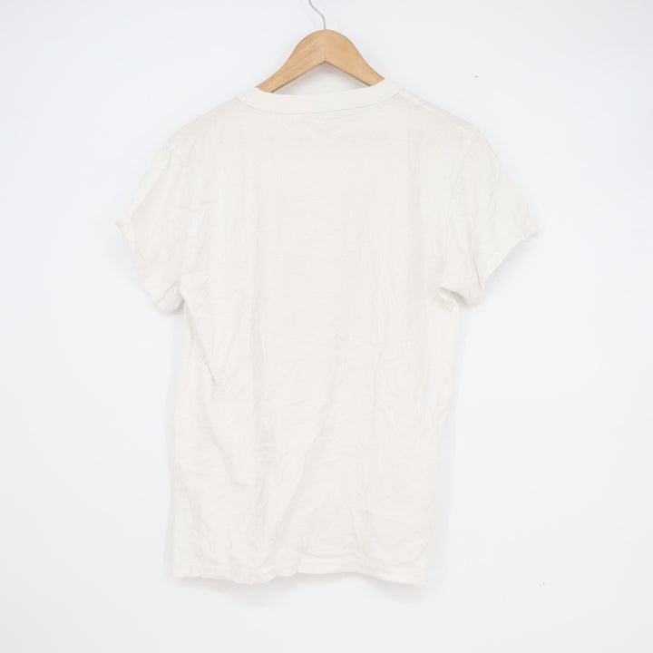 Doni Georgia Garlic Khinkali Graphic T-Shirt White Cotton Spain Size 60 Mens S