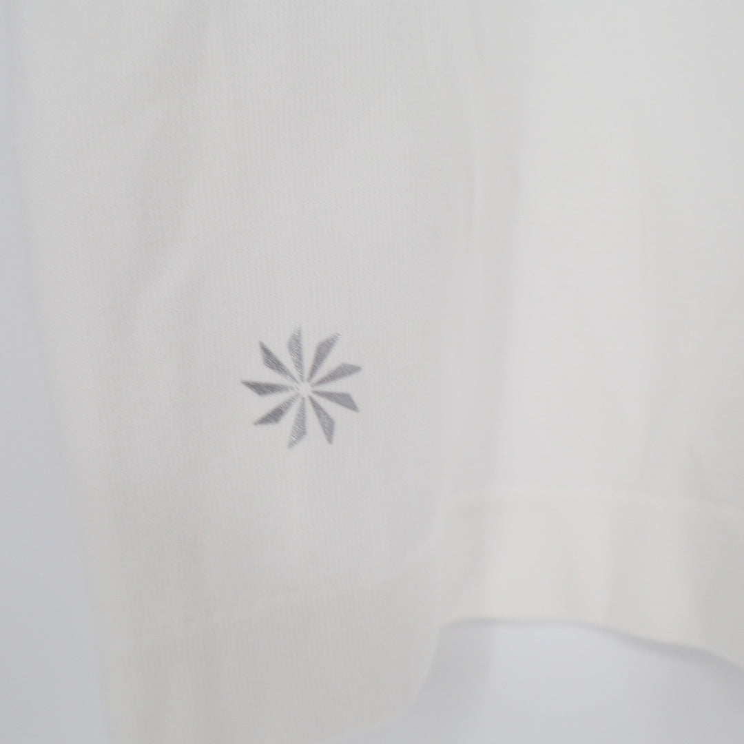 Athleta Zephyr Tee Womens XL White Short Sleeve Crew Neck Relaxed Fit Shirt