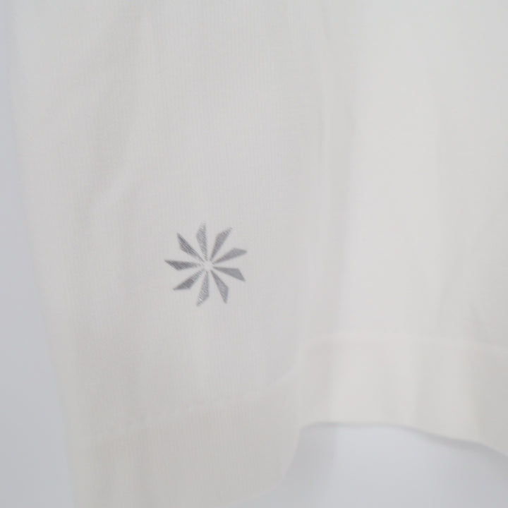 Athleta Zephyr Tee Womens XL White Short Sleeve Crew Neck Relaxed Fit Shirt