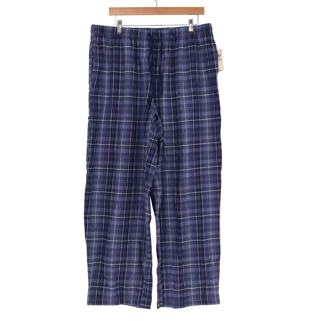 Charter Club Intimates Separates Table Pajama Pants Womens XL Blue Bennet Plaid