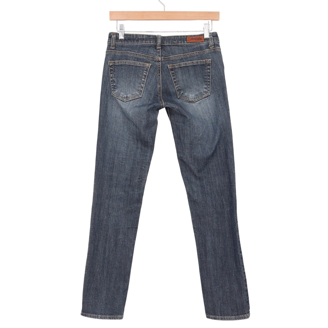 Charlotte Russe Everyday Skinny Jeans Womens 0S Medium Wash Stretch Denim