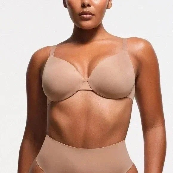 SKIMS Smoothing Intimates Full Coverage Lightly Lined Bra 44D Sienna